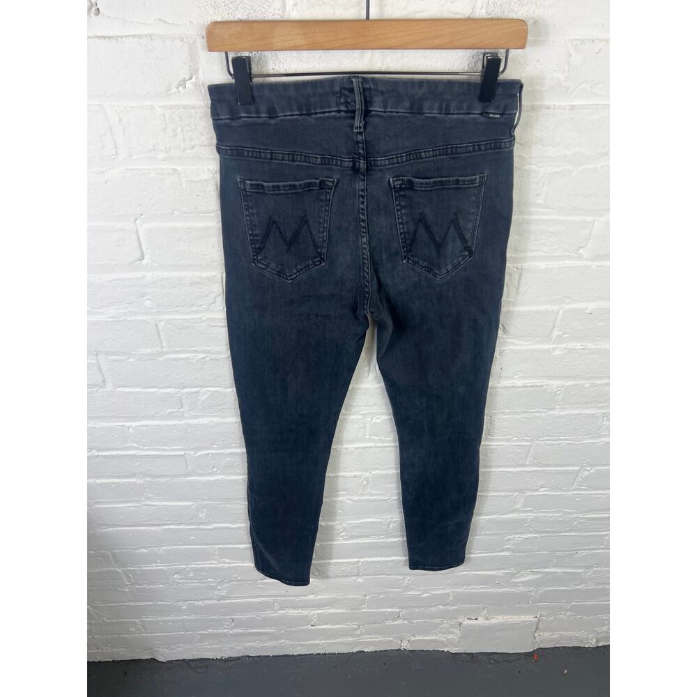 Mother Women's High Waisted Looker Skinny Jeans Stretch Denim Blue Size 29 - Picture 7 of 12